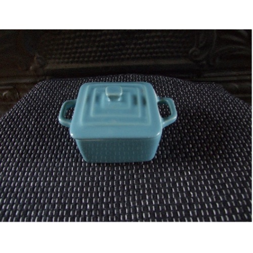 Square Casseroles Blue